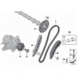 BMW N47 ÜST ZİNCİR SETİ 11318510014