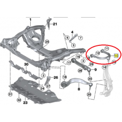 BMW G30 ÜST U SALINCAK 31106861185
