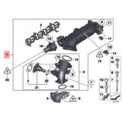 BMW EMME MANİFOLTU E90.F30 N47N 11617807991