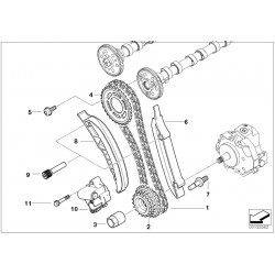 BMW E60 LCI ÜST ZİNCİR SETİ 11318506869