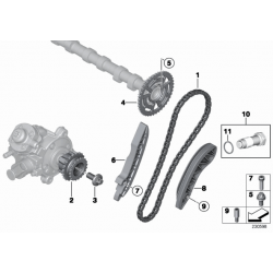 BMW E90 N47 ÜST ZİNCİR SETİ 11318510014